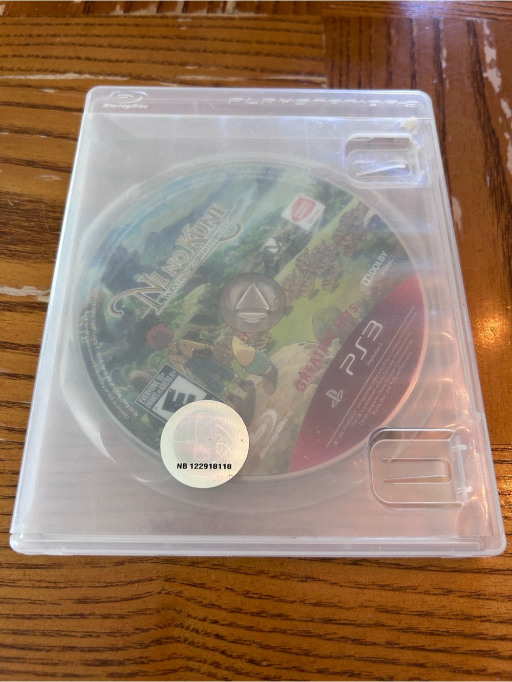 Sony PlayStation3 PS3 Greatest Hits Ni No Kuni Wrath of the Witch Video Game